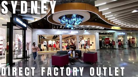 dfo homebush outlet store.